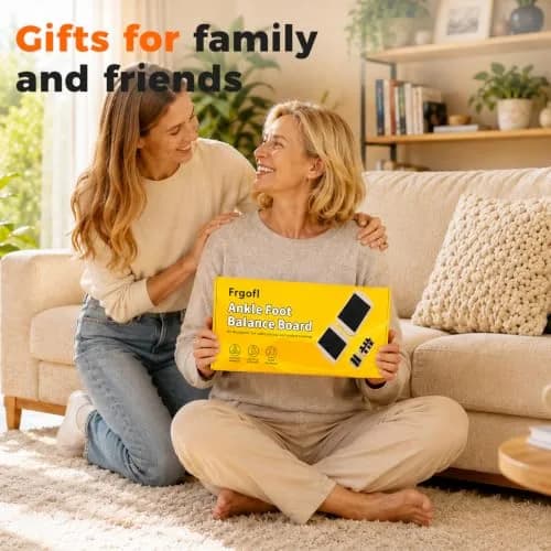 Frgofl Adjustable Balance Board for Ankle Strengthening & Physical Therapy | 0.27 kg (0.6 lb) thumbnail 8