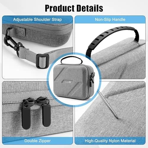 STARTRC VCR Carrying Case for Insta360 GO Ultra, Large Capacity Nylon Material | Perfect for Creators & Travel thumbnail 6