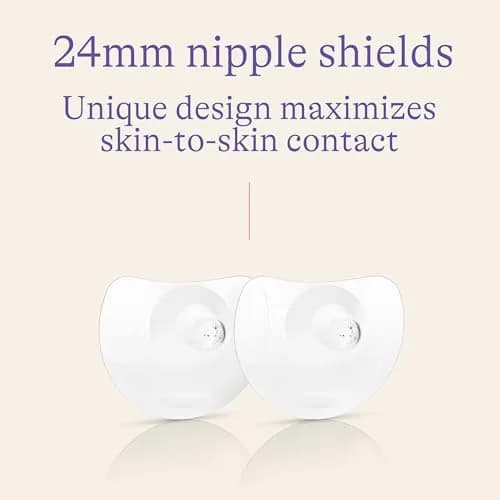 Lansinoh Contact Nipple Shields for Nursing Mothers, 20mm & 24mm, 4 Count | Ultra-Thin Soft Silicone for Latch-On Support thumbnail 5