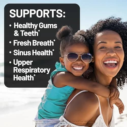 NatureWise Oral Probiotics BLIS K12 & M18, 30 Mint Tablets | Fresh Breath & Dental Support thumbnail 2