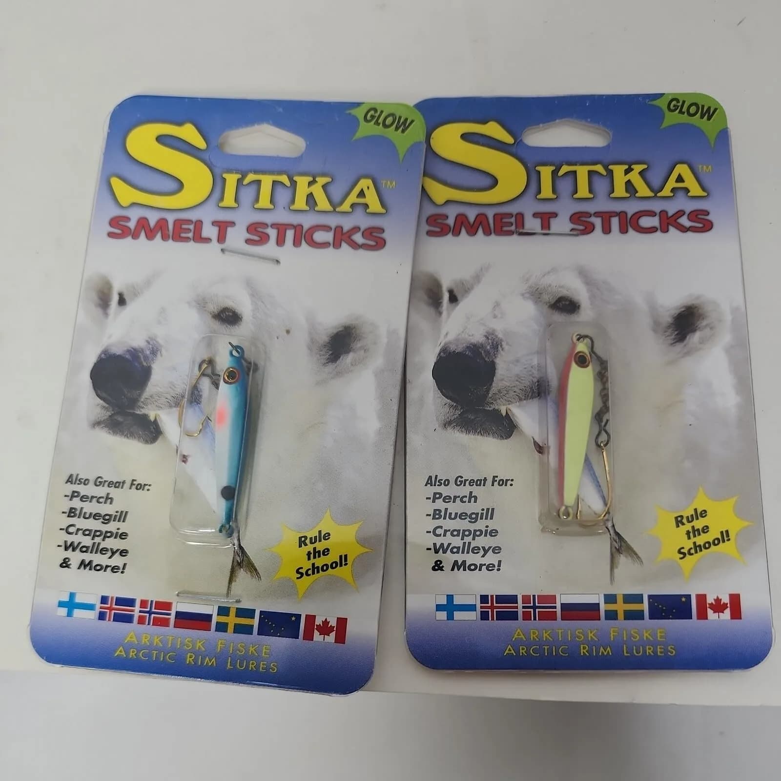 K&E STOPPER LURES SMELT STICK ASSORTMENT | Classic Solid Pattern Hand Tool
