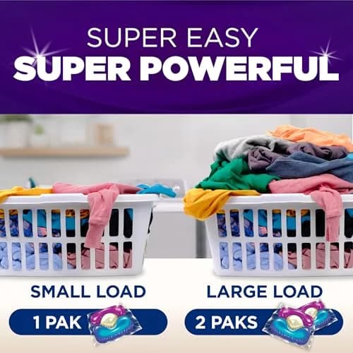 ARM & HAMMER Plus OxiClean With Odor Blasters Laundry Detergent Paks, 72 Ct | 5-in-1 Cleaning Power thumbnail 6