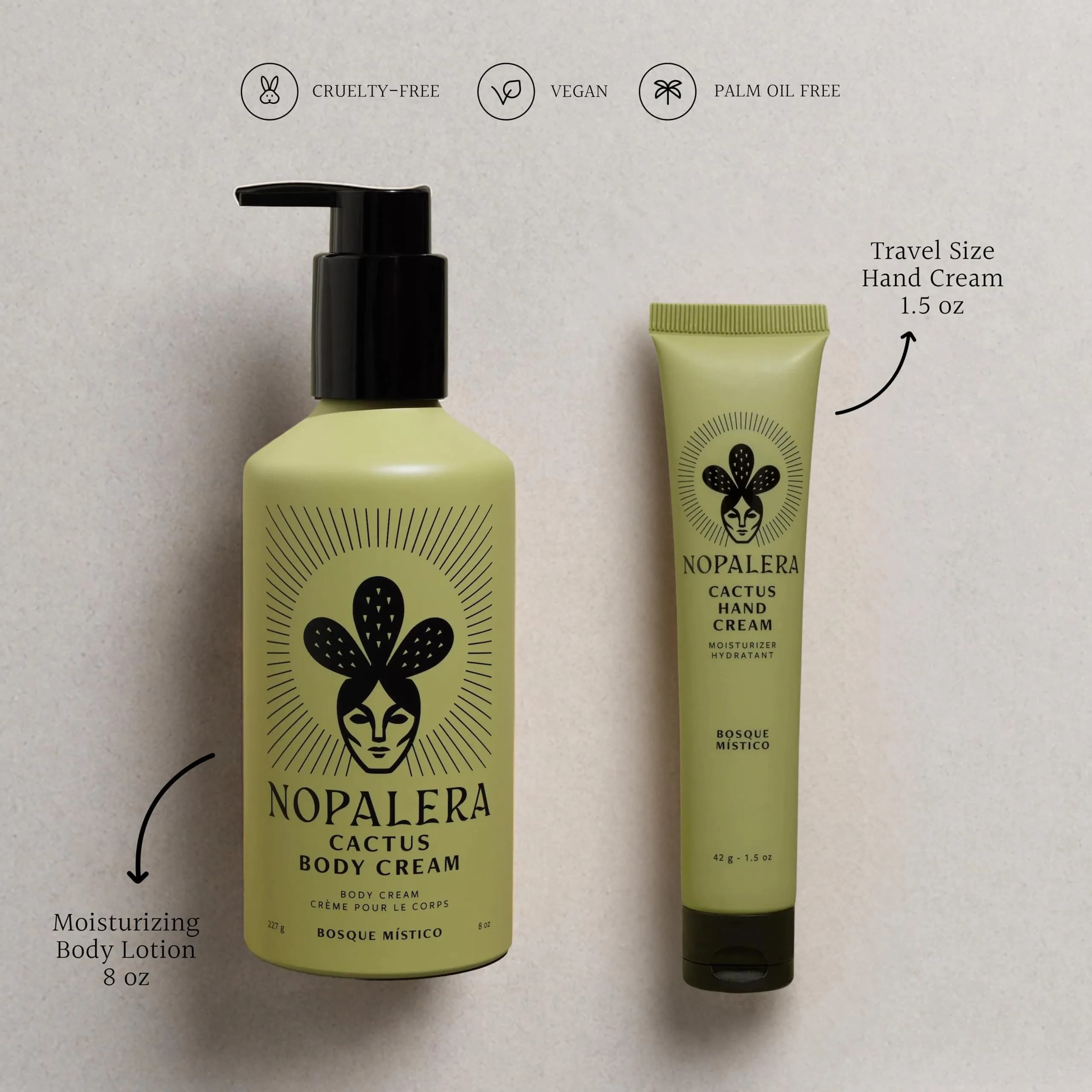 Nopalera Cactus Body Cream | Deeply Nourishing | Bosque Místico | 8oz thumbnail 5