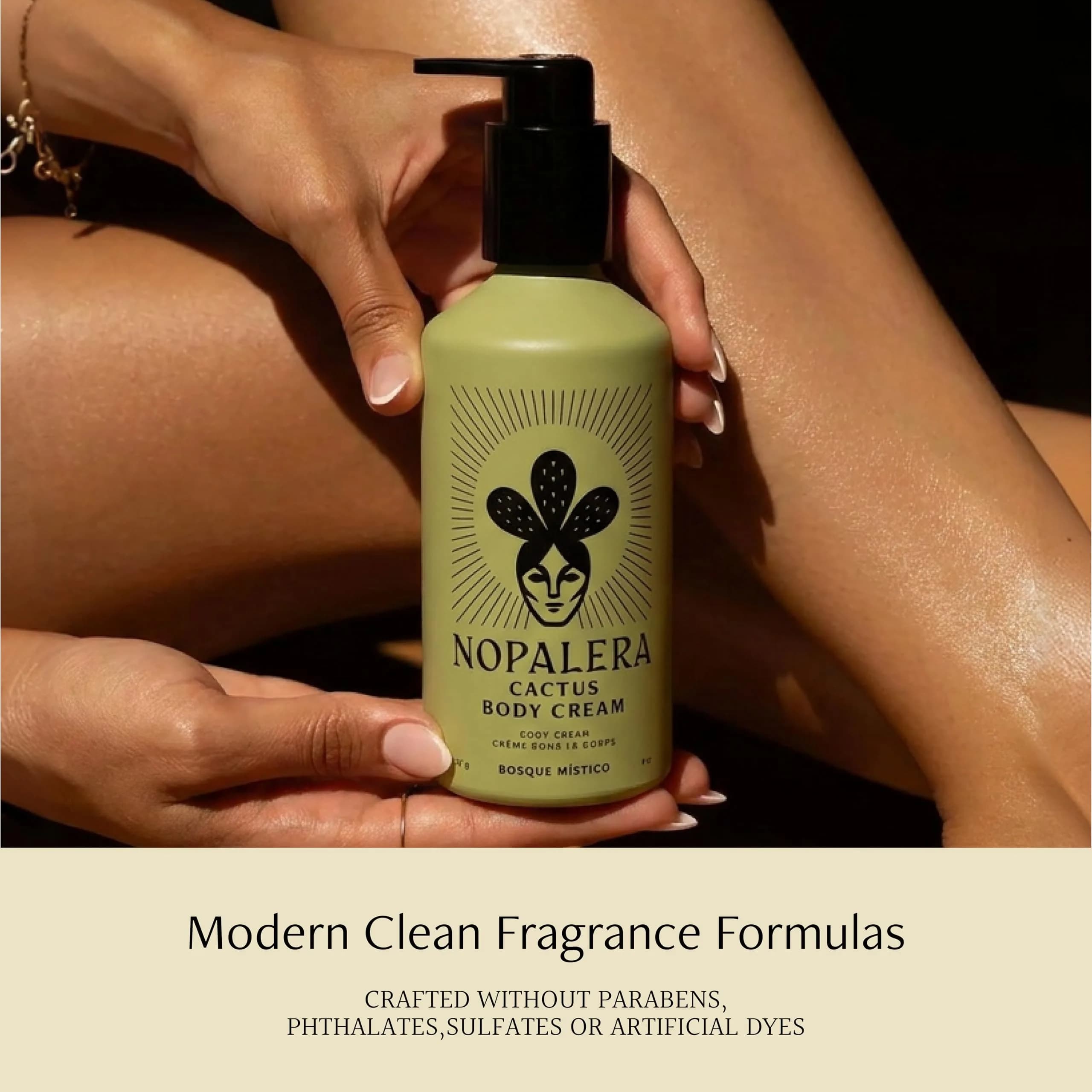 Nopalera Cactus Body Cream | Deeply Nourishing | Bosque Místico | 8oz thumbnail 6