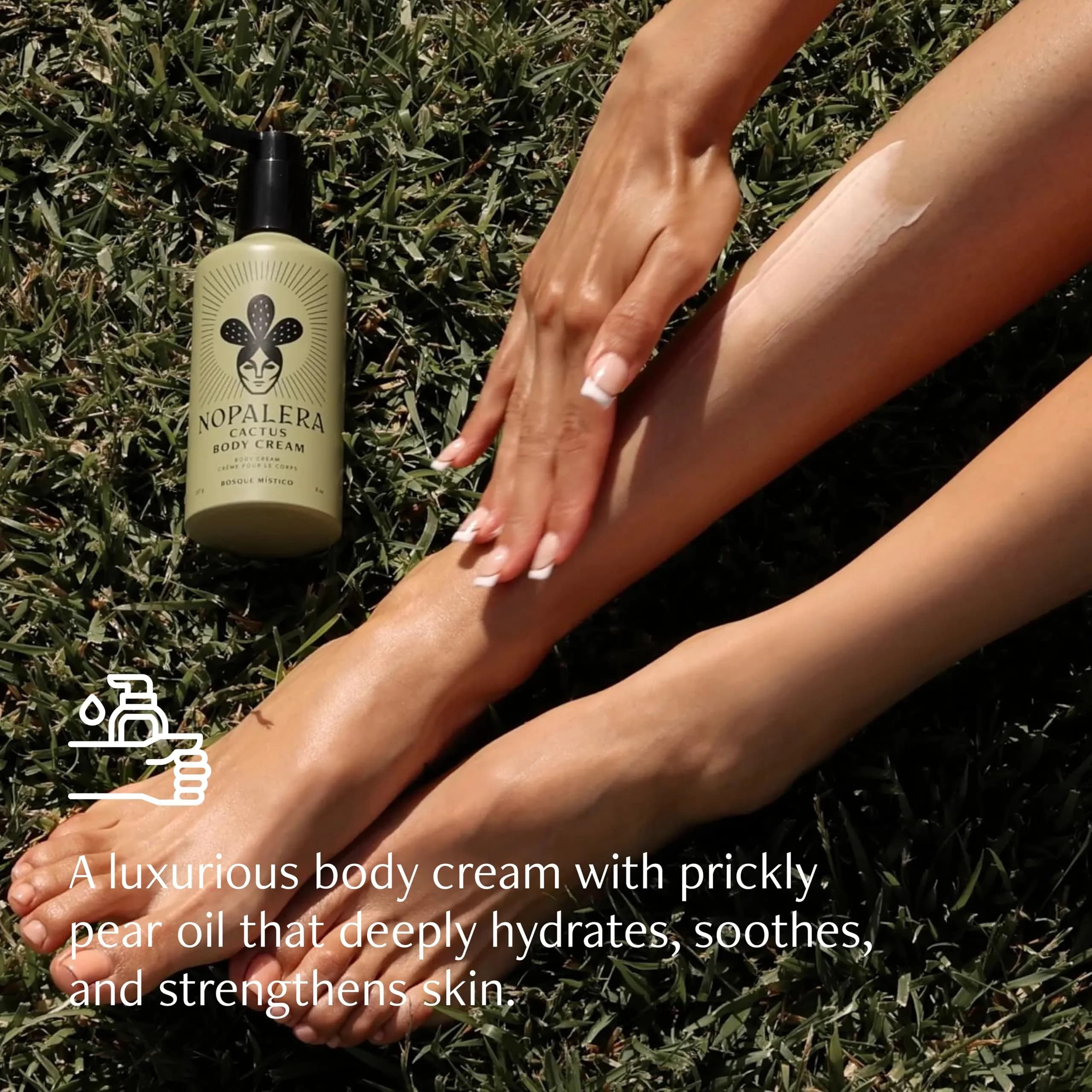 Nopalera Cactus Body Cream | Deeply Nourishing | Bosque Místico | 8oz thumbnail 3