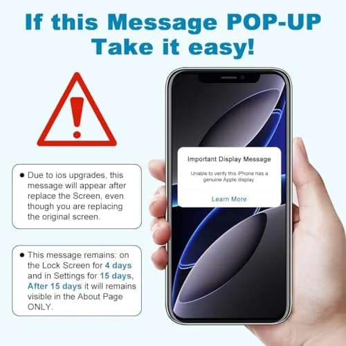 SIMDOG OLED Screen Replacement for iPhone X (5.8-inch) | Full HD Display with 3D Touch thumbnail 7