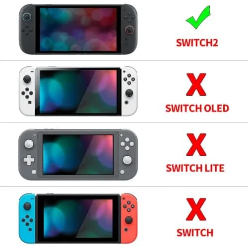 playvital Beyond-Grip Dockable Case for Nintendo Switch 2 (Blue & Orange) with Interchangeable Grips & Thumbstick Caps | 12cm (4.7in) x 8.7cm (3.4in) x 1.8cm (0.7in) thumbnail 2
