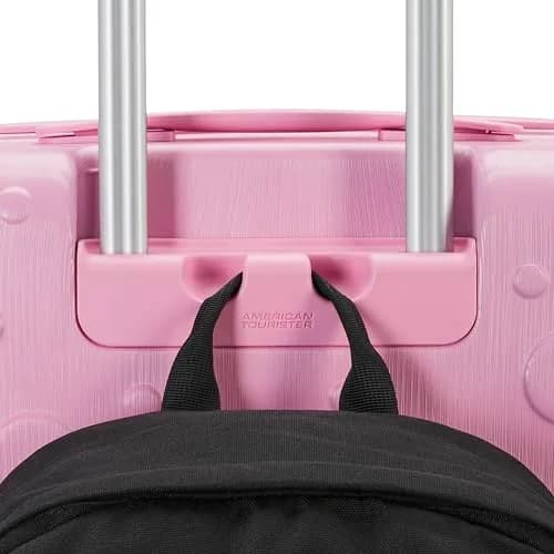 American Tourister Minnie Mouse Carry-On Luggage 21-Inch Pink | Disney Kids' Suitcase with Dual Spinner Wheels thumbnail 7