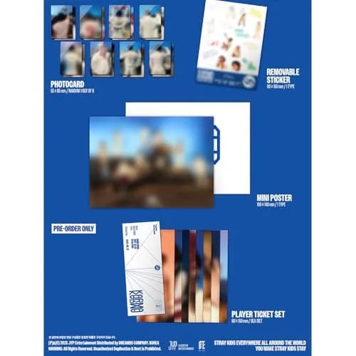 STRAY KIDS KARMA [CEREMONY Ver.] 4th Album 100 Pages | Pre-Order Gift & 3 Extra Photocards Set thumbnail 6