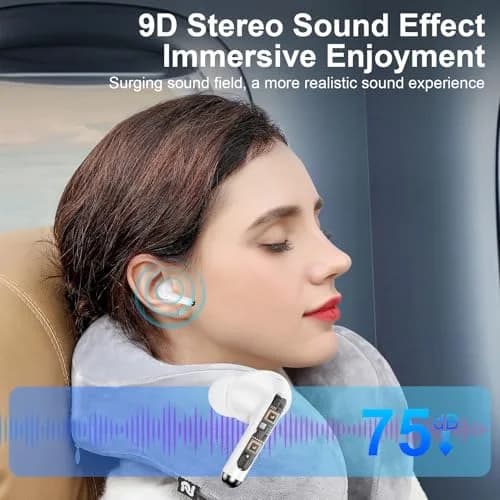 VIFIGEN Wireless Earbuds with Charging Case | IPX7 Waterproof, Bluetooth 5.3, 60H Playtime thumbnail 4