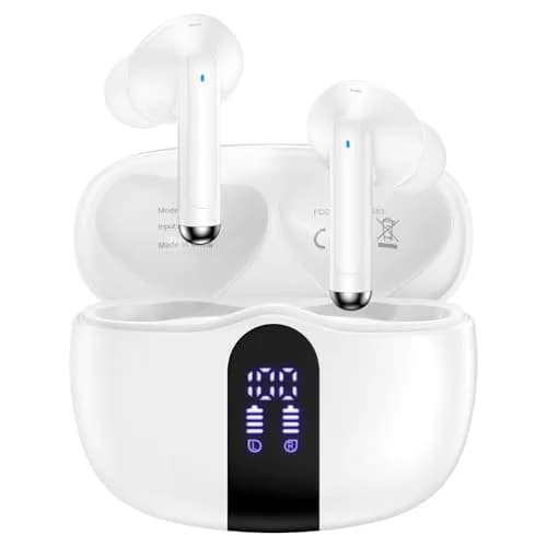 VIFIGEN Wireless Earbuds with Charging Case | IPX7 Waterproof, Bluetooth 5.3, 60H Playtime thumbnail 1