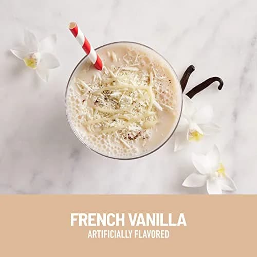 SlimFast Meal Replacement Powder, French Vanilla | 10g Protein, 14 Servings, Gluten-Free (12.83 oz Pack of 2) thumbnail 3