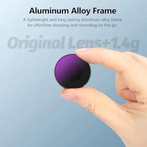 AMAZEAR ND & CPL Lens Filters Set for Insta360 Go Ultra | Optical Glass, Water-Resistant, Easy to Use thumbnail 5