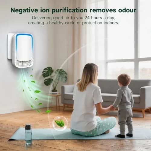 JOSTART Air Ionizers for Home | Filterless Negative Ion Air Purifier (4 Pack) | Compact & Eco-Friendly thumbnail 7