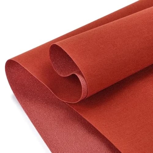 TeeLiy Waterproof Canvas Fabric by The Yard 600D Upholstery Outdoor Fabric 58" W x 36" L (1 Yard, Rust) | Durable Polyester for DIY & Outdoor Use thumbnail 1