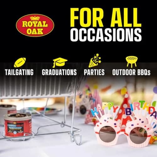 Royal Oak Canned Heat 6-Hour Chafing Fuel | 24 Pack, Comfortable to Touch, Long-Lasting Heat thumbnail 4