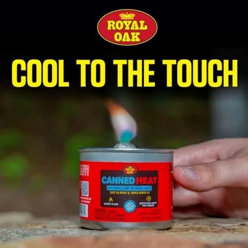 Royal Oak Canned Heat 6-Hour Chafing Fuel | 24 Pack, Comfortable to Touch, Long-Lasting Heat thumbnail 5