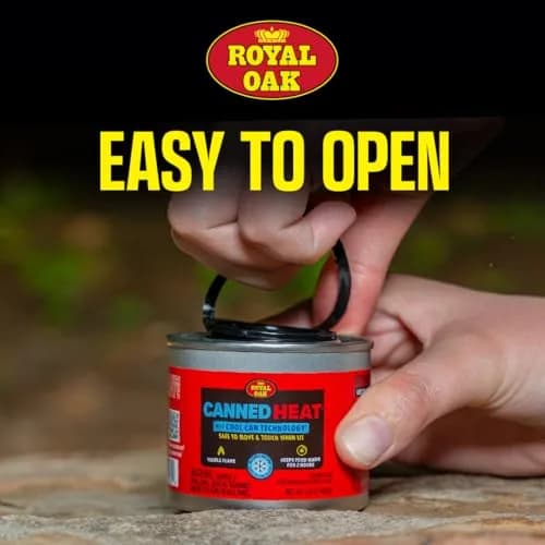 Royal Oak Canned Heat 6-Hour Chafing Fuel | 24 Pack, Comfortable to Touch, Long-Lasting Heat thumbnail 7