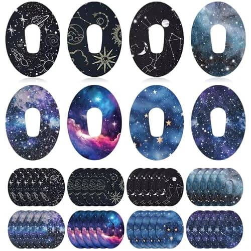Geiserailie Oval Adhesive Patches Compatible with Dexcom G6 32 Pack | Waterproof & Sweat Proof for CGM Device thumbnail 1
