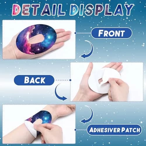 Geiserailie Oval Adhesive Patches Compatible with Dexcom G6 32 Pack | Waterproof & Sweat Proof for CGM Device thumbnail 6