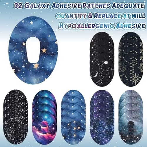 Geiserailie Oval Adhesive Patches Compatible with Dexcom G6 32 Pack | Waterproof & Sweat Proof for CGM Device thumbnail 3