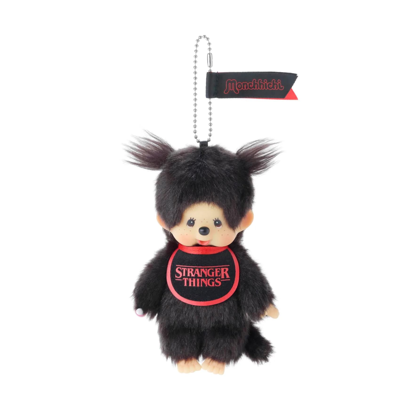 Sekiguchi Monchich x Stranger Things Keychain (13.5 cm / 5.3 inches) | Pop Culture Collectible — Bi
