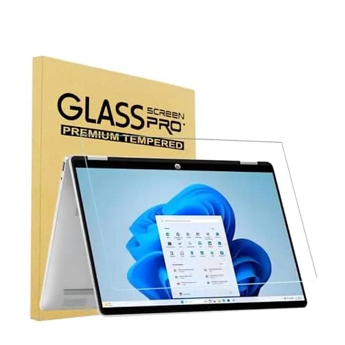 i-Tensodo 14 Inch Tempered Glass Screen Protector for HP OmniBook 5 Flip 14 & Next Gen AI 14 | Scratch-Resistant & High Transparency thumbnail 1