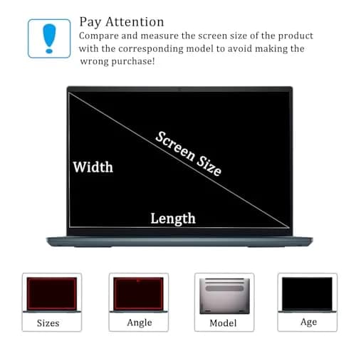 i-Tensodo 14 Inch Tempered Glass Screen Protector for HP OmniBook 5 Flip 14 & Next Gen AI 14 | Scratch-Resistant & High Transparency thumbnail 2