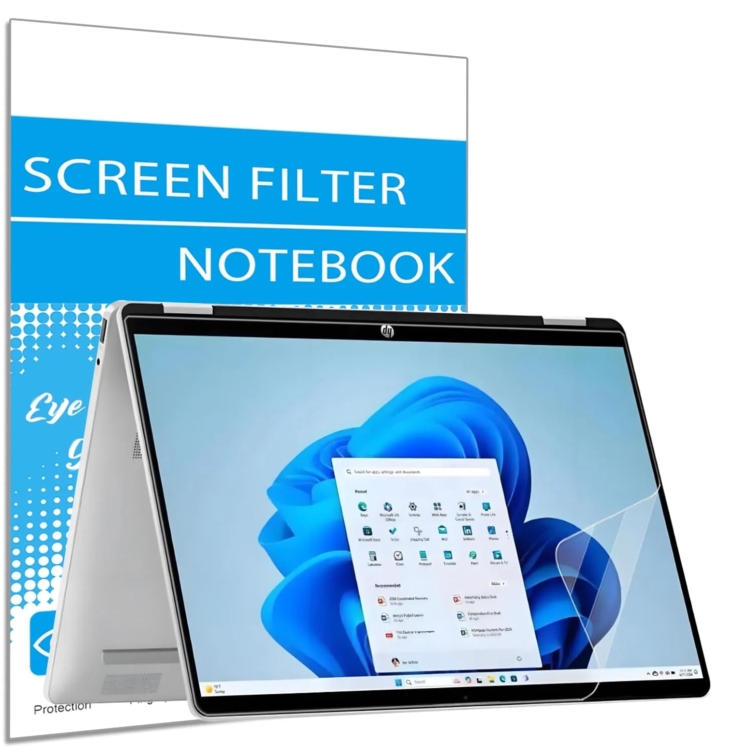 i-Tensodo 14 inch Anti Glare Screen Protector for HP OmniBook 5 Flip 14 | High-Definition, Scratch & Fingerprint Resistant — Anti Glare