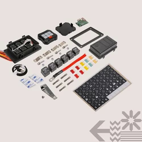 True MODS 12V Wireless Switch Panel Controller with 6 Gang Relay Box | Programmable On/Off & Momentary Functions thumbnail 9