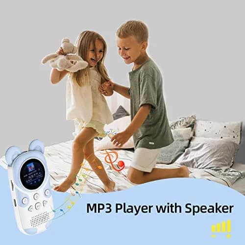 RUIZU Bluetooth MP3 Player for Kids, 64GB Cute Panda Design with Speaker | Volume Limit & 100-Hour Battery thumbnail 4