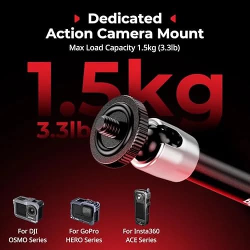 SMALLRIG Magic Arm with Super Clamp for Action Cameras, 18.8cm (7.4in) | Mounts Monitors, Lights, Cameras thumbnail 5