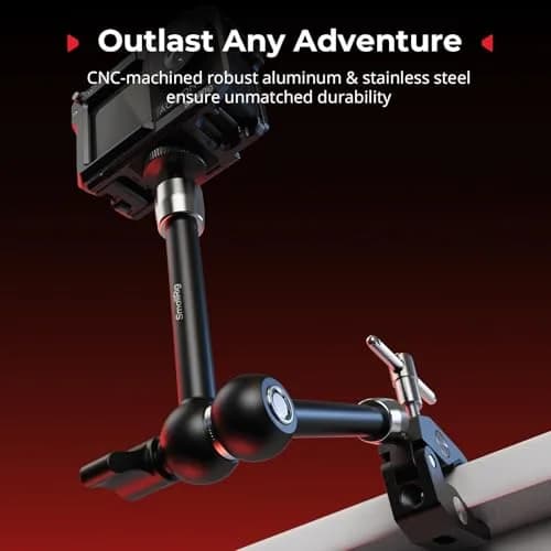 SMALLRIG Magic Arm with Super Clamp for Action Cameras, 18.8cm (7.4in) | Mounts Monitors, Lights, Cameras thumbnail 6
