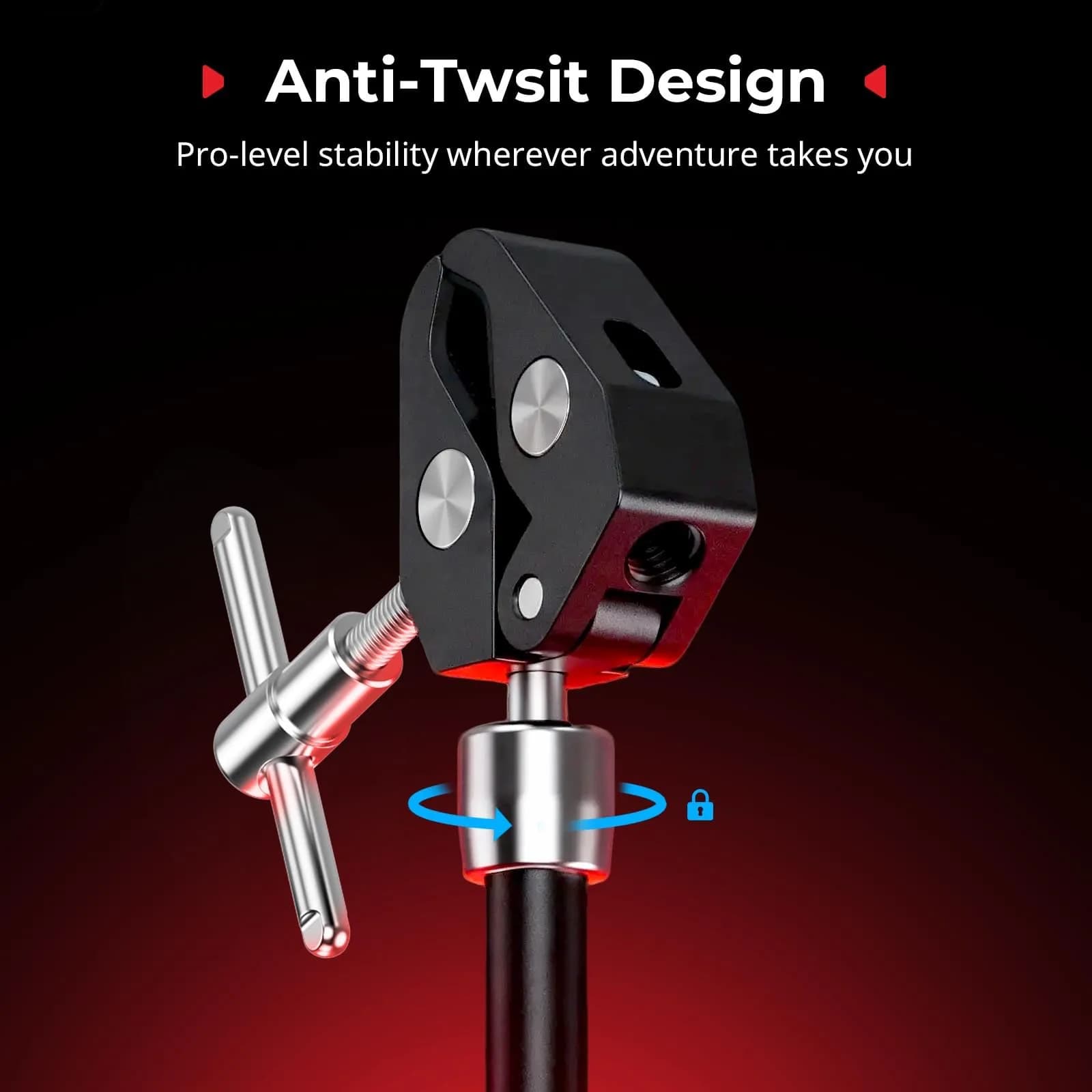 SMALLRIG 11'' Magic Arm with Super Clamp for Action Cameras & Accessories - view 2