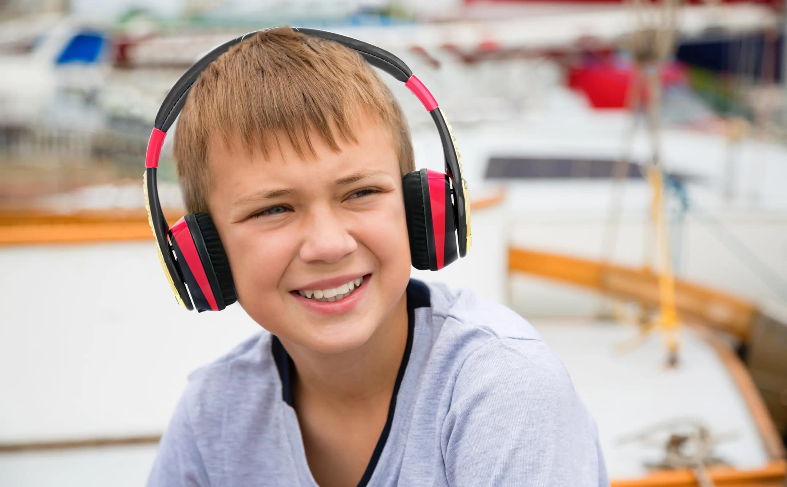 eKids WWE Bluetooth Headphones for Kids | Kid-Friendly Stereo Sound - view 4
