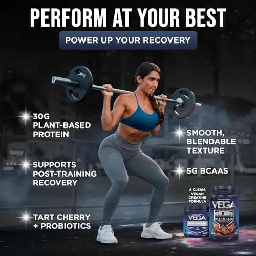 Vega Protein + Recovery Chocolate & Creatine Monohydrate Bundle | 1.8 lbs Protein, 17.6 oz Creatine thumbnail 3