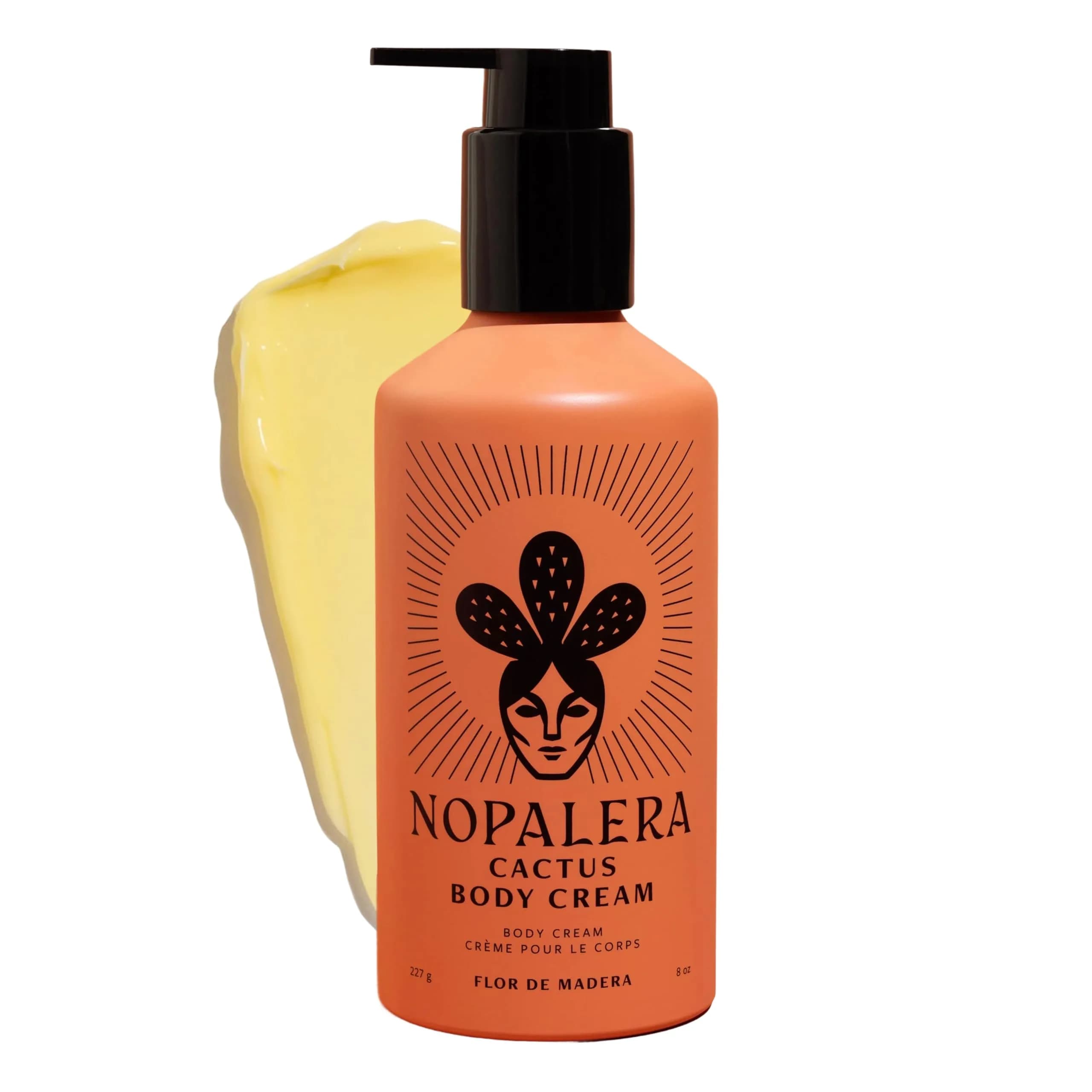 Nopalera Cactus Body Cream | Prickly Pear | Flor De Madera | 8oz | Deep Hydration & Nourishment - main product image