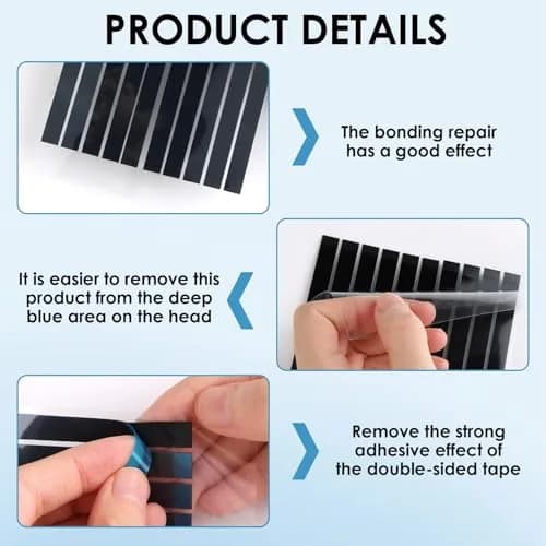 Dedoda 10 Pack Laptop Privacy Screen Adhesive Strips 220×8×0.3mm | Heat-Resistant, Easy Install, Residue-Free thumbnail 6