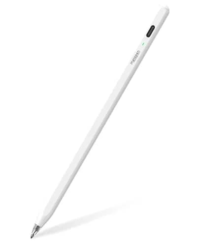 Metapen Pencil Air8 Pro Stylus for iPad 2018-2026, 10g Ultra-Light, 20H Battery, USB-C Fast Charge, Palm Rejection, Ivory thumbnail 1