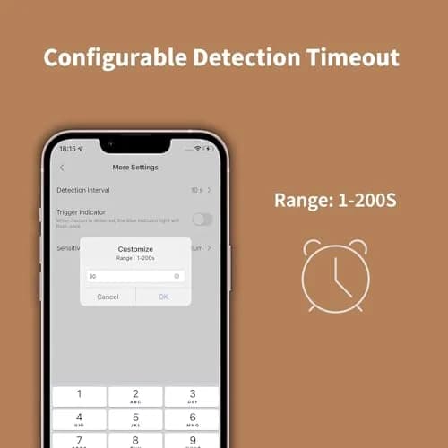 Aqara Zigbee 3.0 Motion Sensor P1 3 Pack | 5-Year Battery, 170° Detection, Adjustable Timeout thumbnail 3