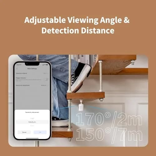 Aqara Zigbee 3.0 Motion Sensor P1 3 Pack | 5-Year Battery, 170° Detection, Adjustable Timeout thumbnail 4