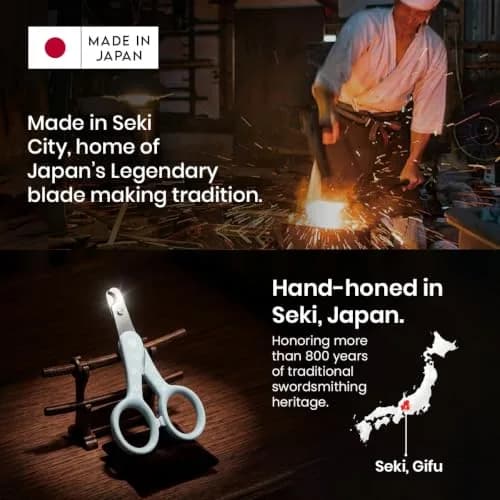 猫壱 Purrcision Stainless Steel Cat Nail Clipper | Made in Japan, Mint thumbnail 5