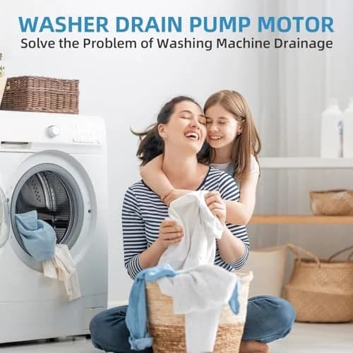 OYIMNB Washer Drain Pump Motor Replacement for LG & Kenmore | OEM 4681EA2001T, 120V, High-Flow 45 L/min thumbnail 2