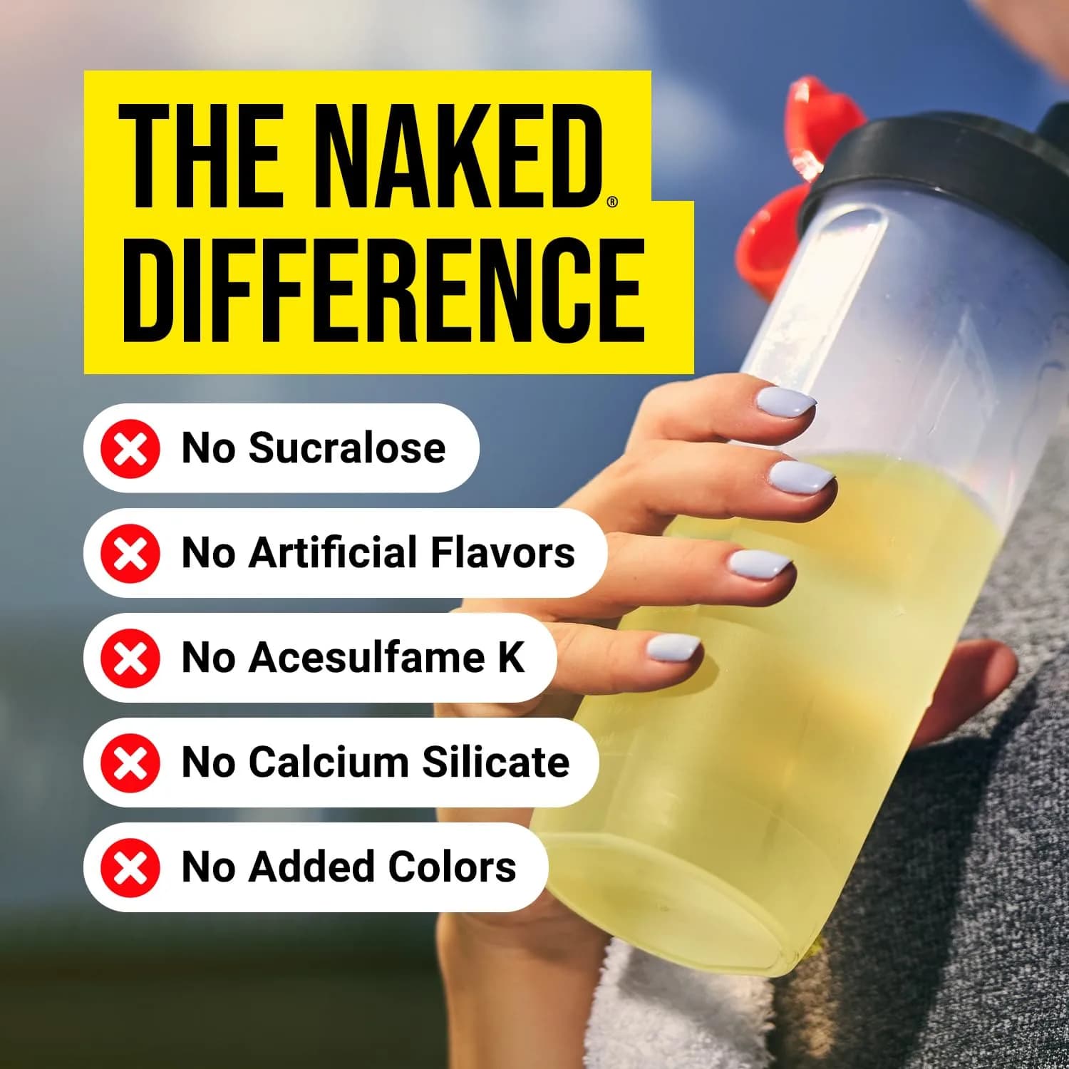 NAKED Pure Micronized Lemon Lime Creatine Monohydrate Stick Packs, Vegan, Non-GMO, Gluten Free, Soy Free, 30 Stick Packs - view 2