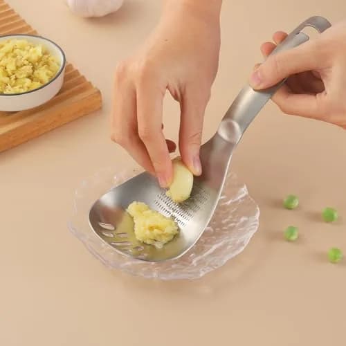 MEIYUSHENG 5 in 1 Multifunction Cooking Spoon | Stainless Steel Egg Slotted Spoon in India thumbnail 6