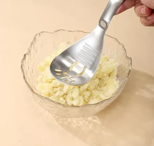 MEIYUSHENG 5 in 1 Multifunction Cooking Spoon | Stainless Steel Egg Slotted Spoon in India thumbnail 7