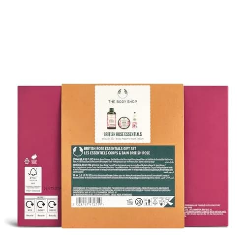 The Body Shop British Rose Gift Set | 3-Piece Scented Body Care Routine for All Skin Types thumbnail 3