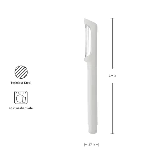KitchenAid Vegetable Peeler 7.9-Inch Serrated Blade | Ergonomic & Durable for Daily Use thumbnail 2