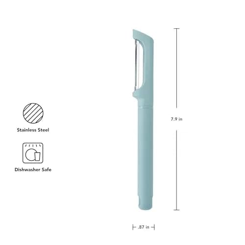 KitchenAid Vegetable Peeler 7.9-Inch Serrated Blade | Ergonomic & Durable Kitchen Tool thumbnail 2