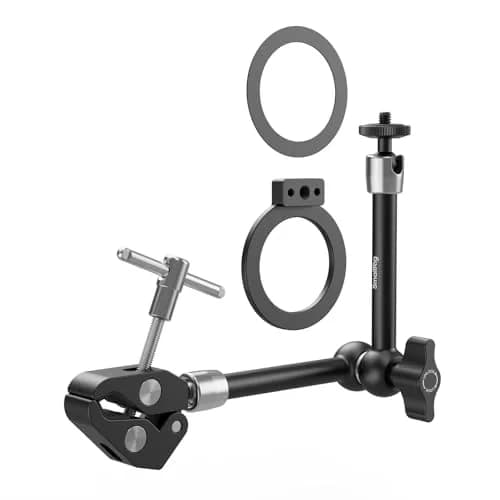 SmallRig Magnetic Magic Arm Clamp with Crab Clamp, 11" (27.7cm) | Mounts Phones, Cameras, Lights thumbnail 1